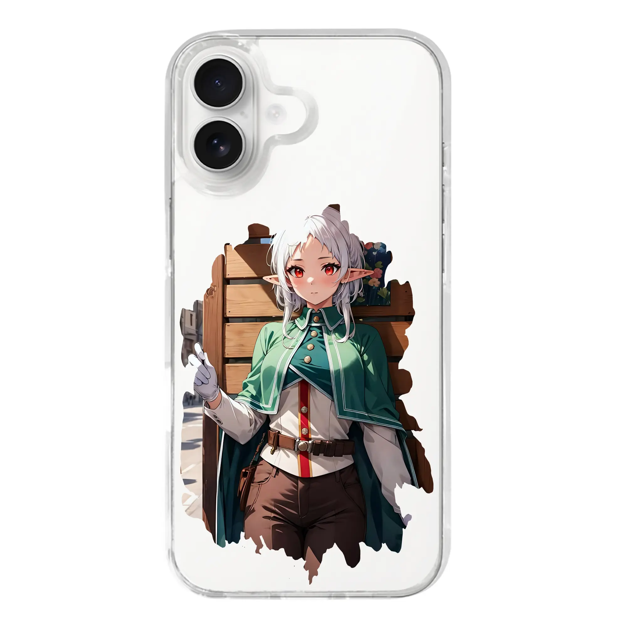 無職転生 グッズ,シルフィエット - iPhone 17シリーズ 透明スマホケース – 薄型・耐衝撃・精密フィット保護カバー